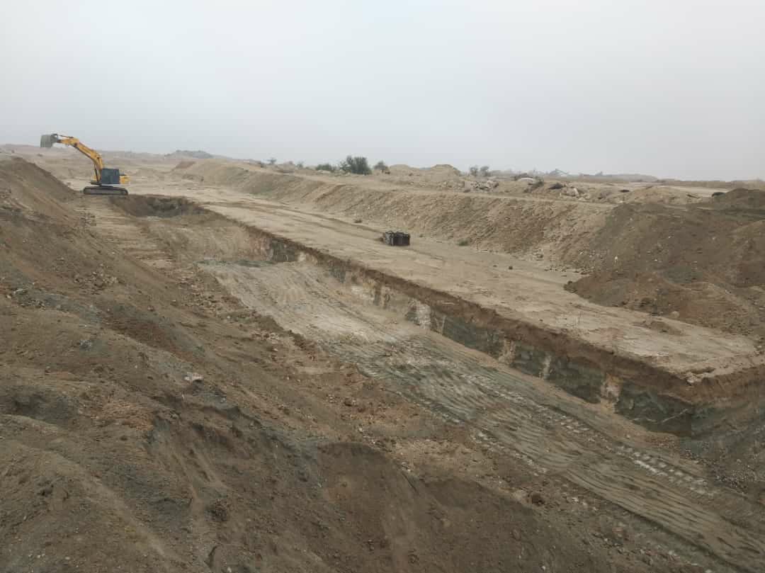 أعمال القطع والردم مشروع الطايف